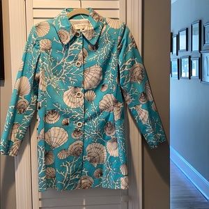 Skirtin Around print jacket